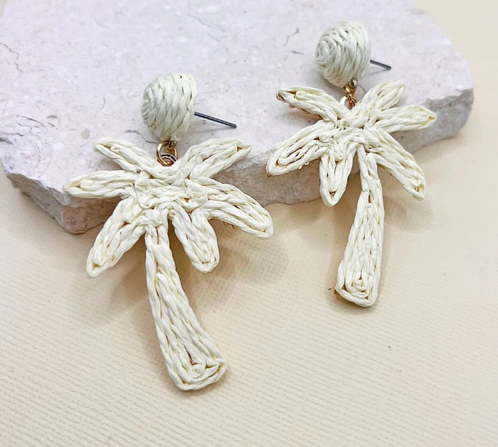 Island Palm Earrings