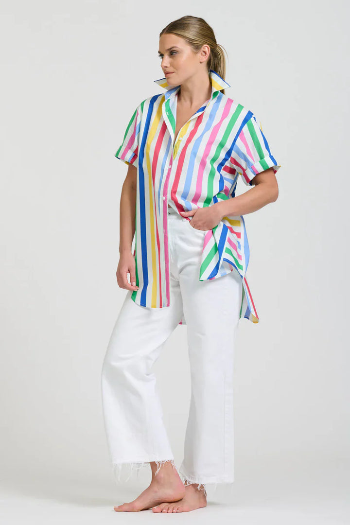 Ashley Shirt - Fiesta Stripe