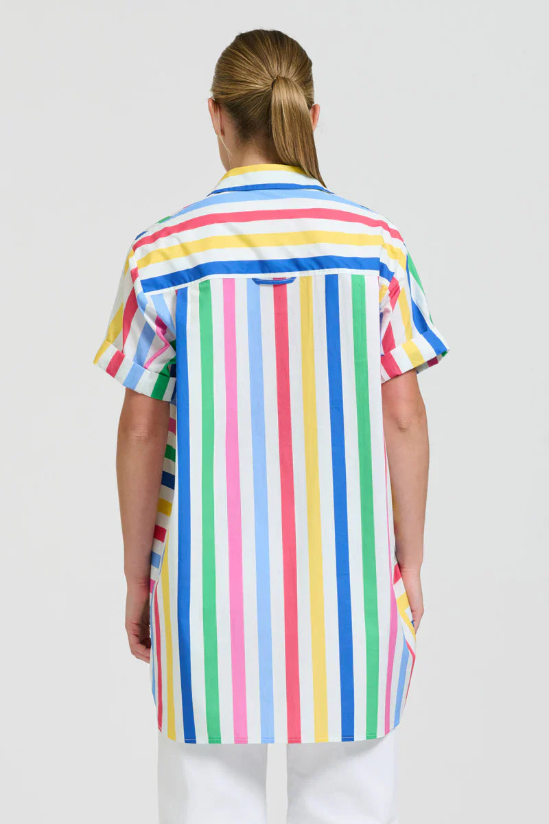 Ashley Shirt - Fiesta Stripe