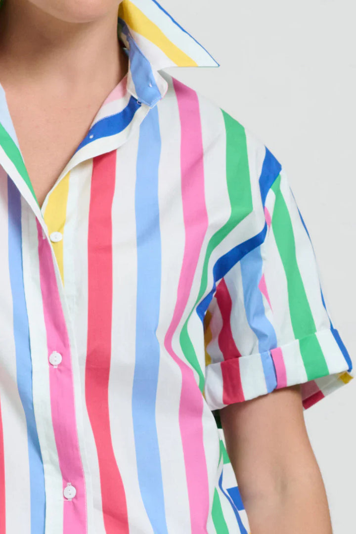 Ashley Shirt - Fiesta Stripe