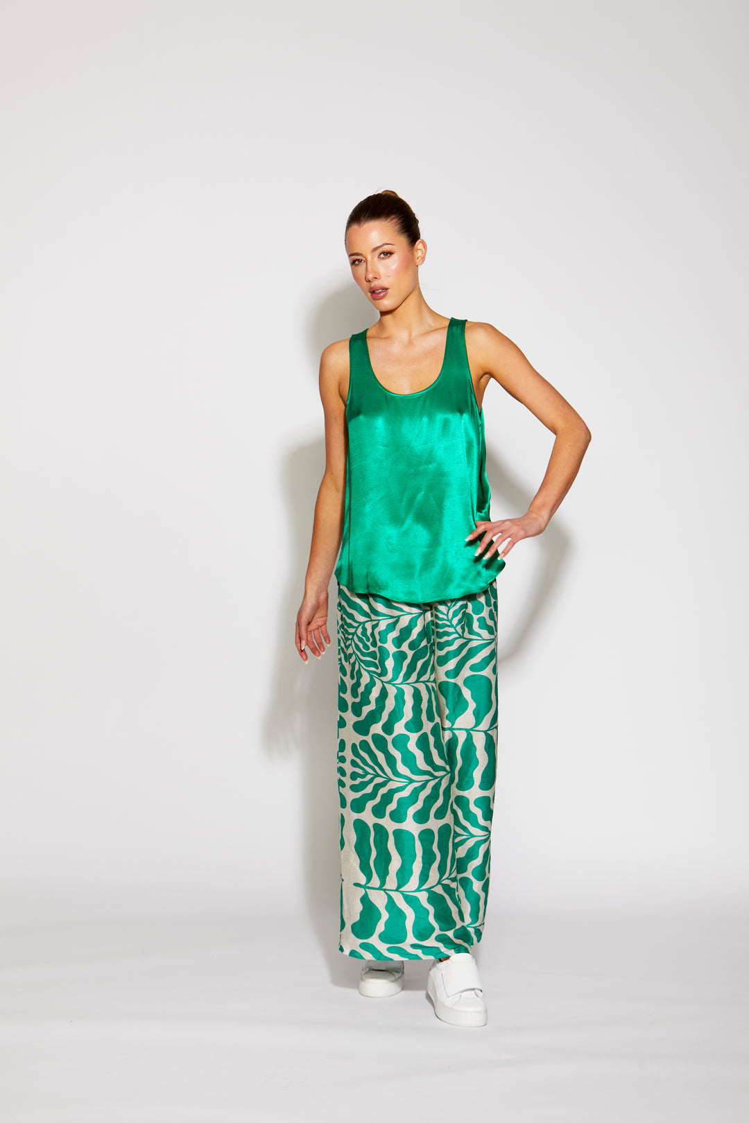 Silky Pant- Fern