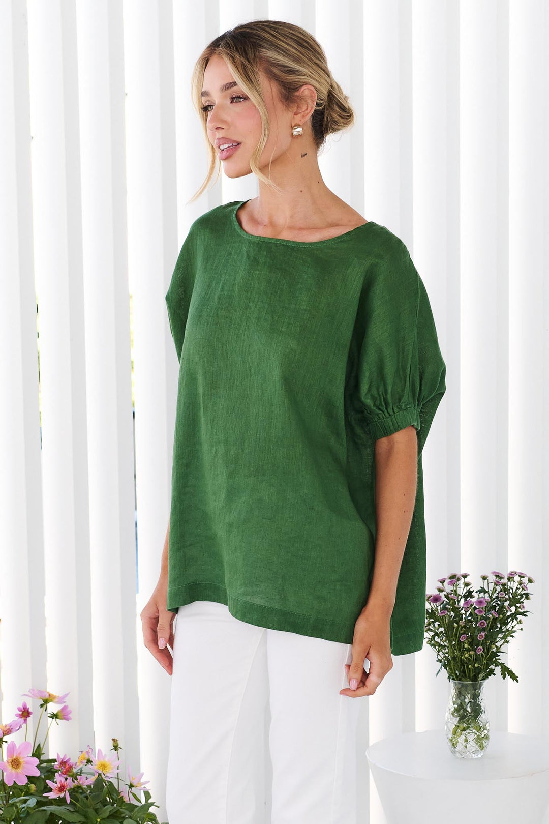 Sunday Linen Top