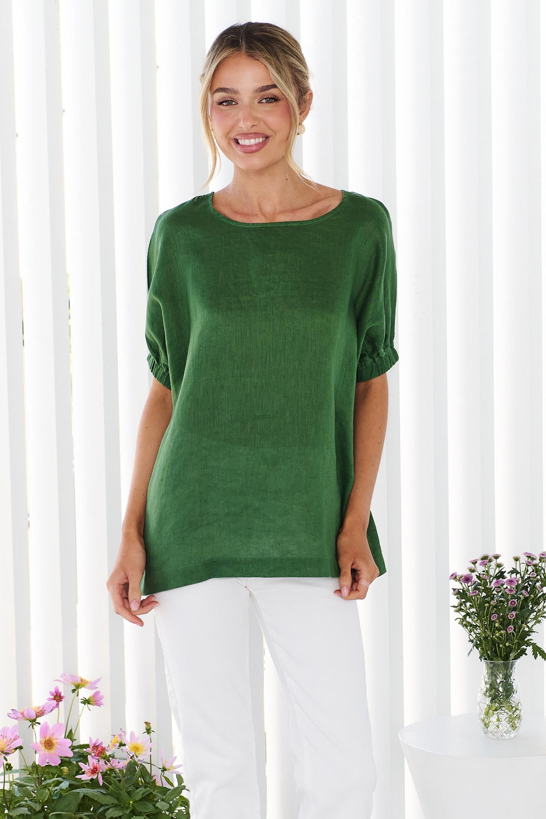 Sunday Linen Top