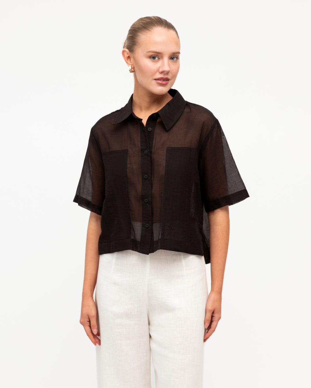 Patch Detail Shirt