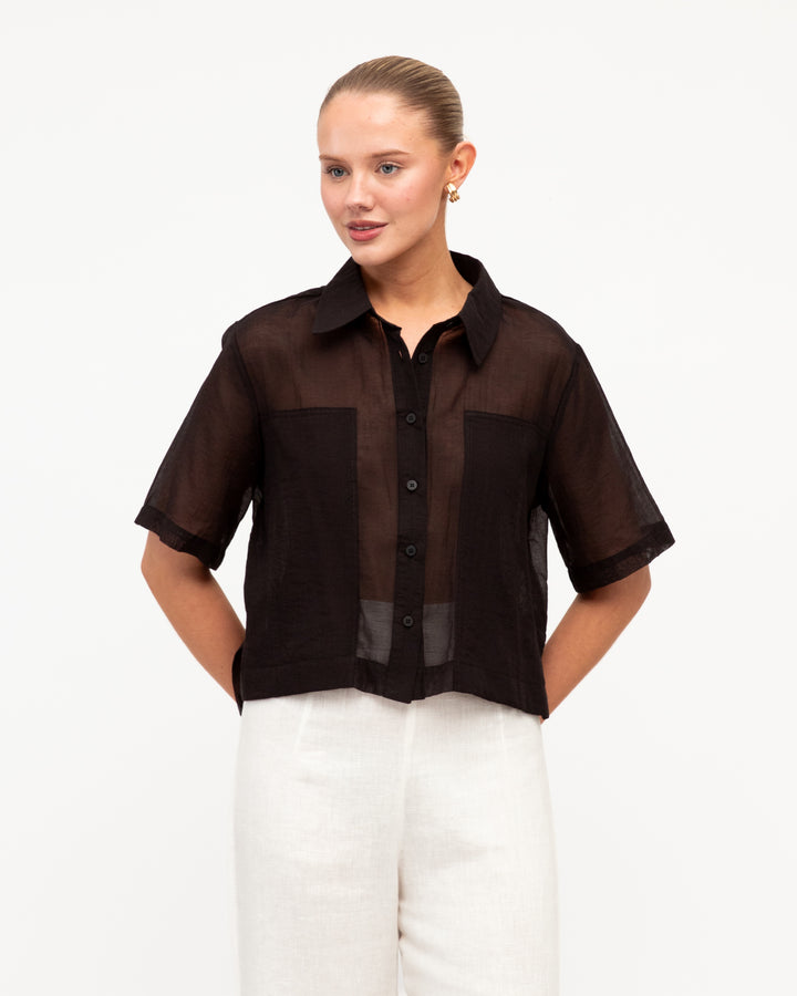 Patch Detail Shirt
