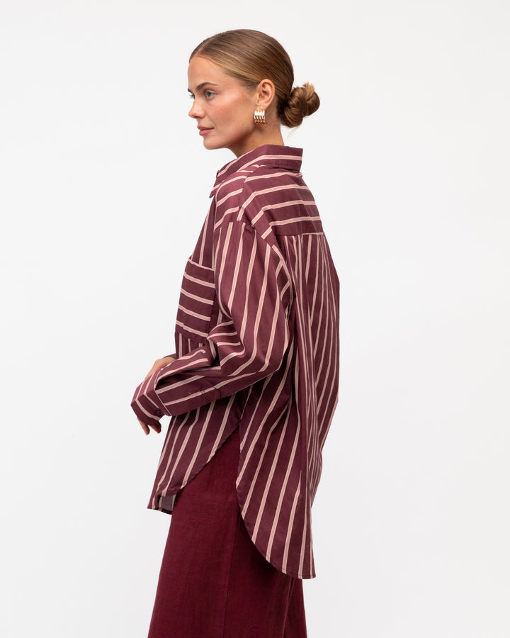 COPENHAGEN SHIRT MERLOT