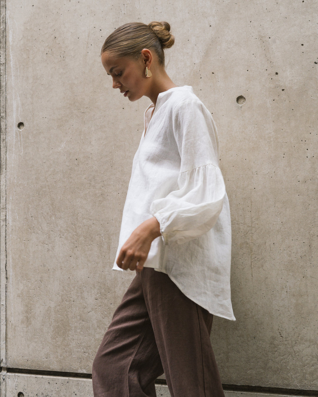Bessie Linen Blouse