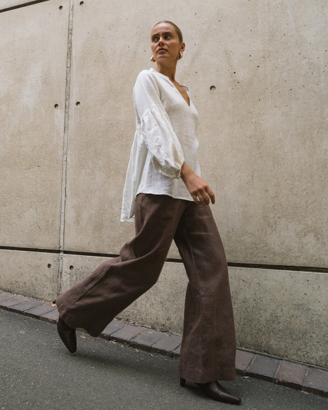 Bessie Linen Blouse