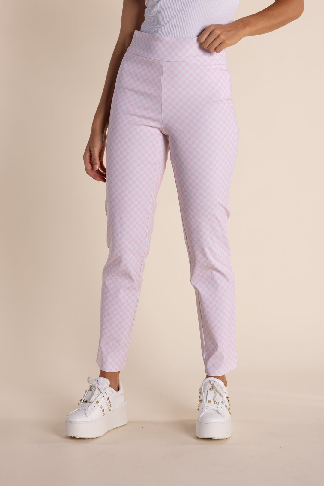 Pull 0n Gingham Pant