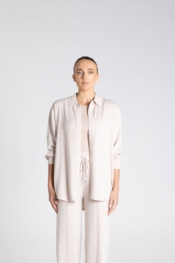 Knit Shirt Drop Shoulder