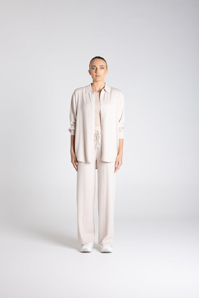 Knit Shirt Drop Shoulder