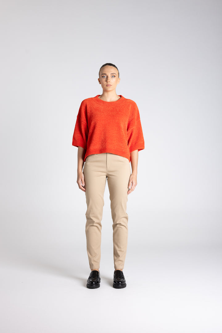 Chenille Knit Top