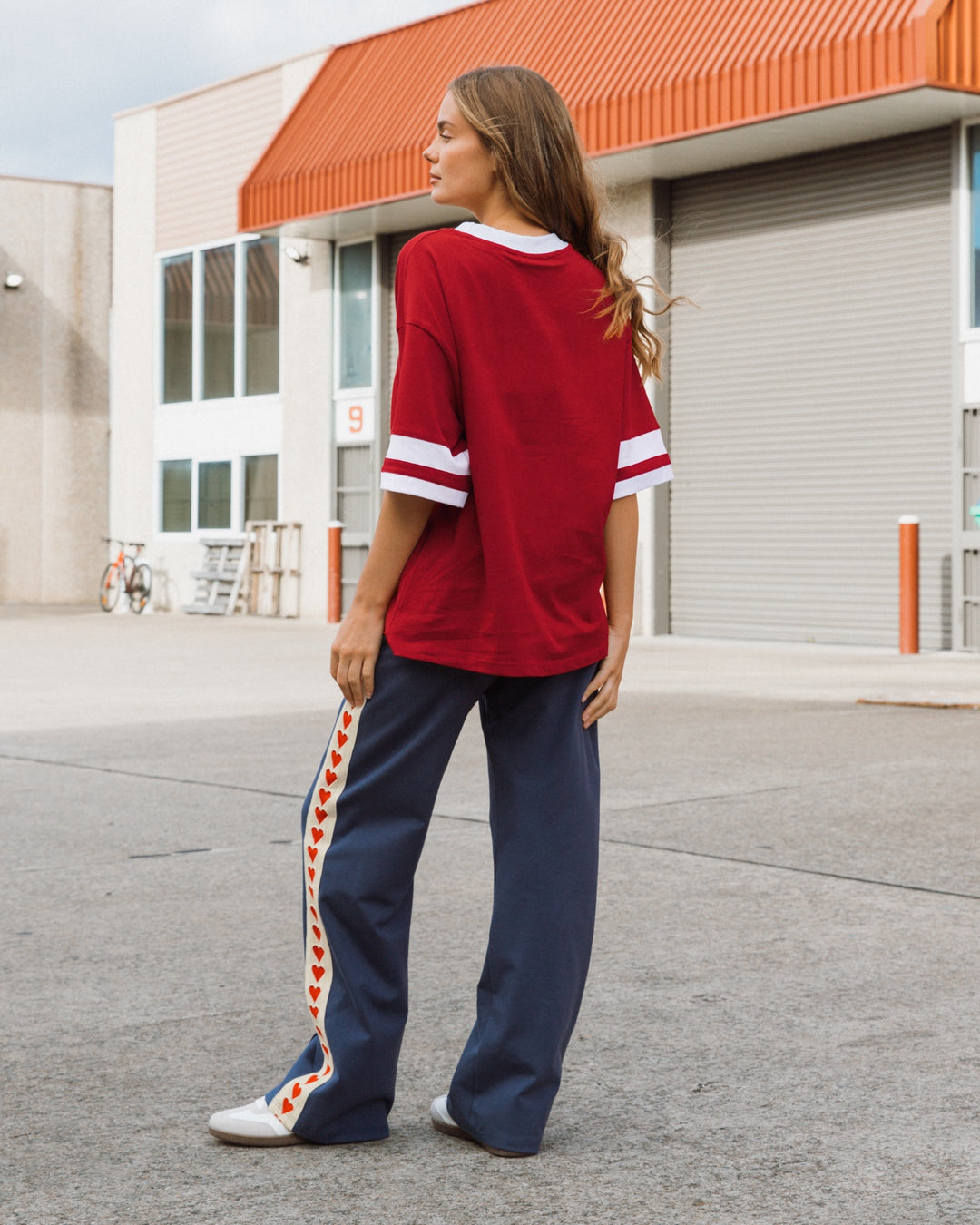 Heart Stripe Pant