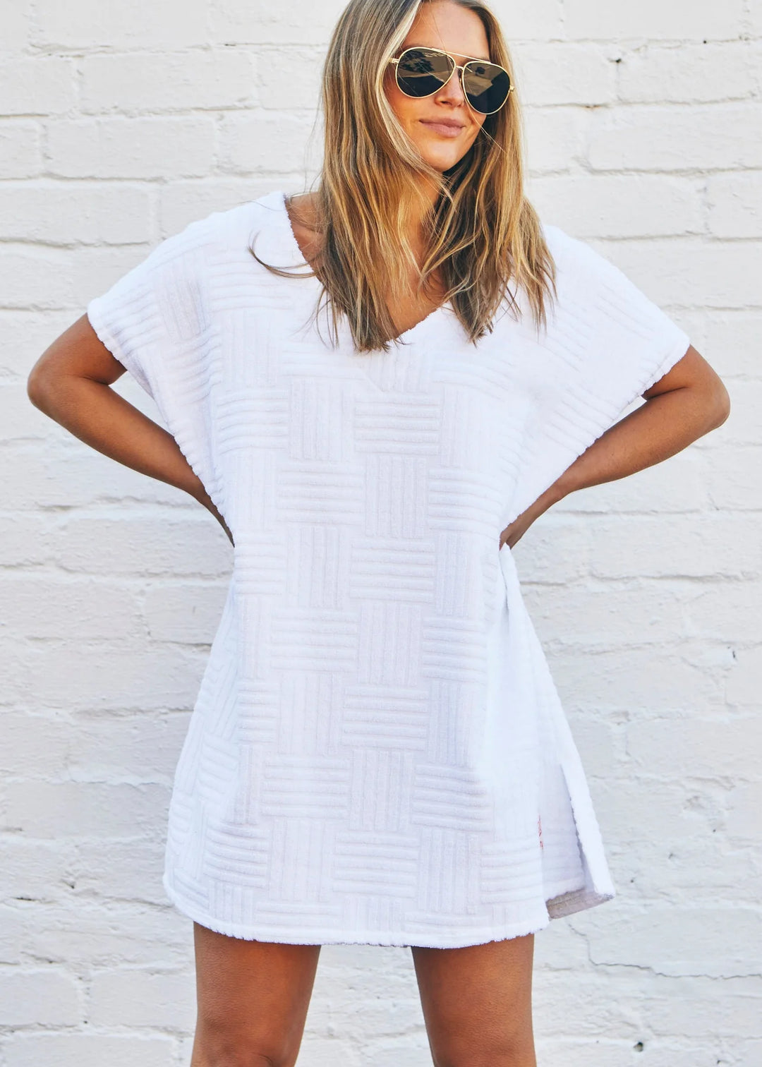 SALT & SUNSHINE TOWELLING COVER-UP