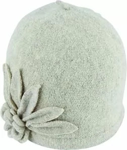 Pull on Wool Wildflower Hat