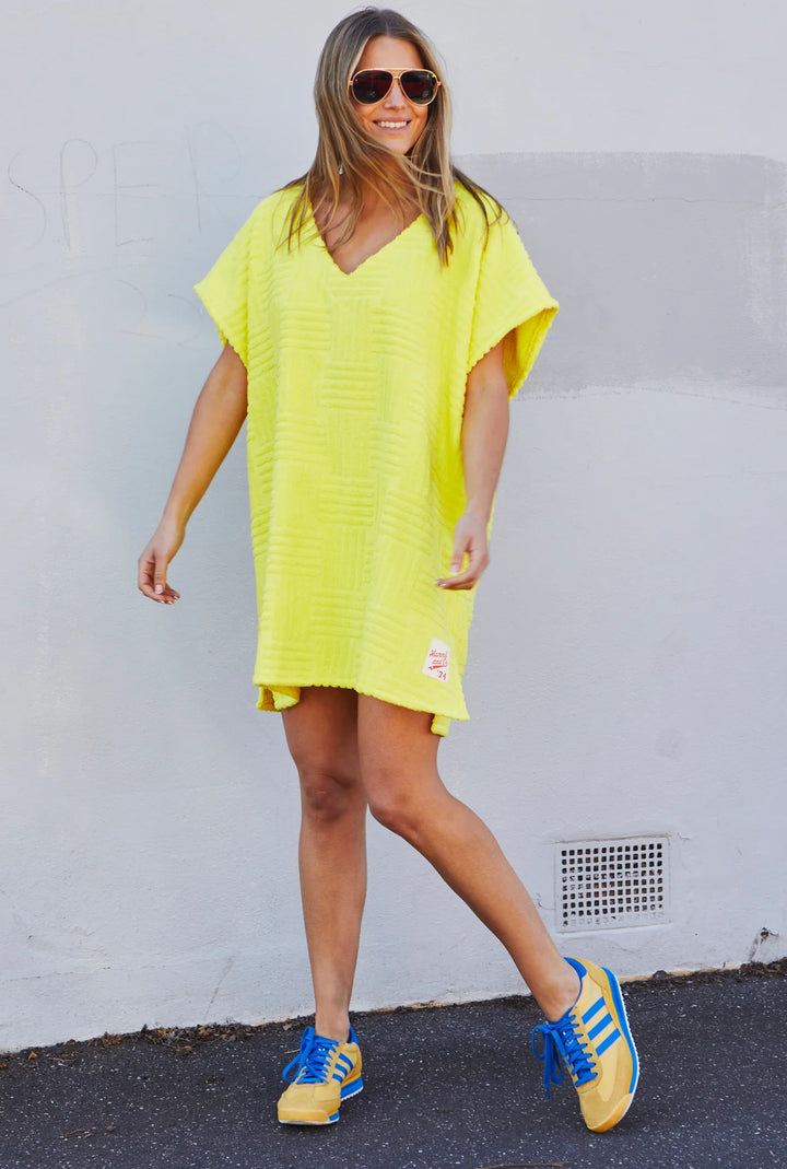 SALT & SUNSHINE TOWELLING COVER-UP