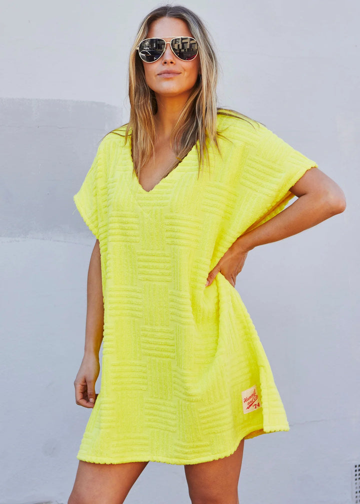 SALT & SUNSHINE TOWELLING COVER-UP