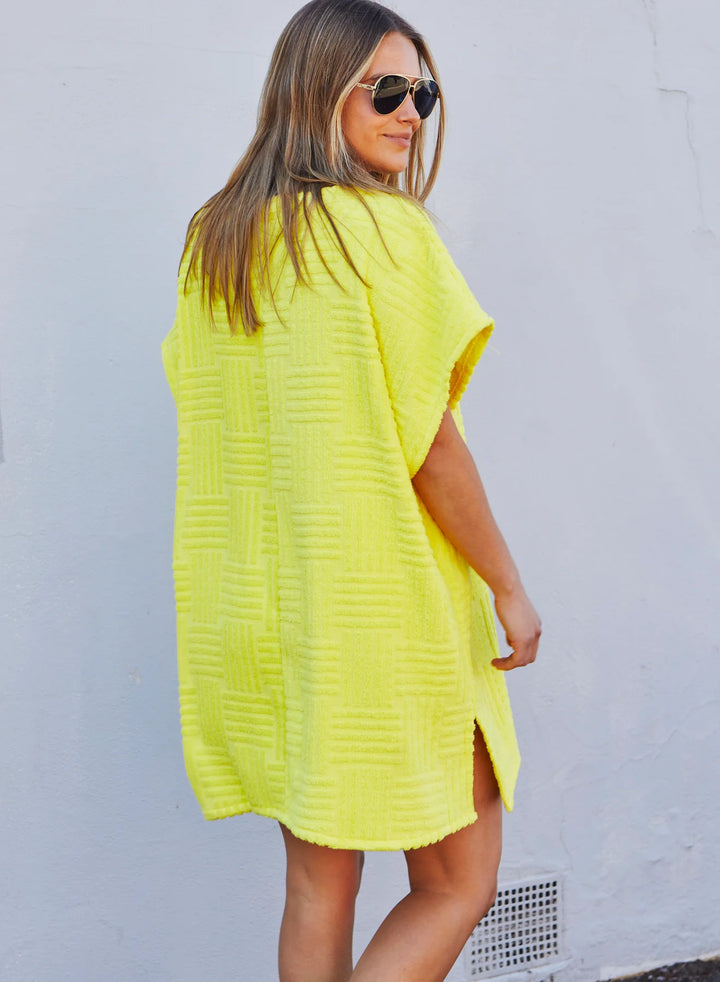 SALT & SUNSHINE TOWELLING COVER-UP