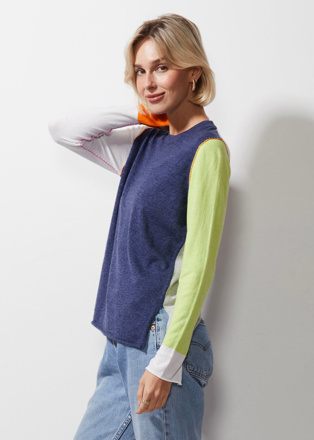 Colour Block Jumper