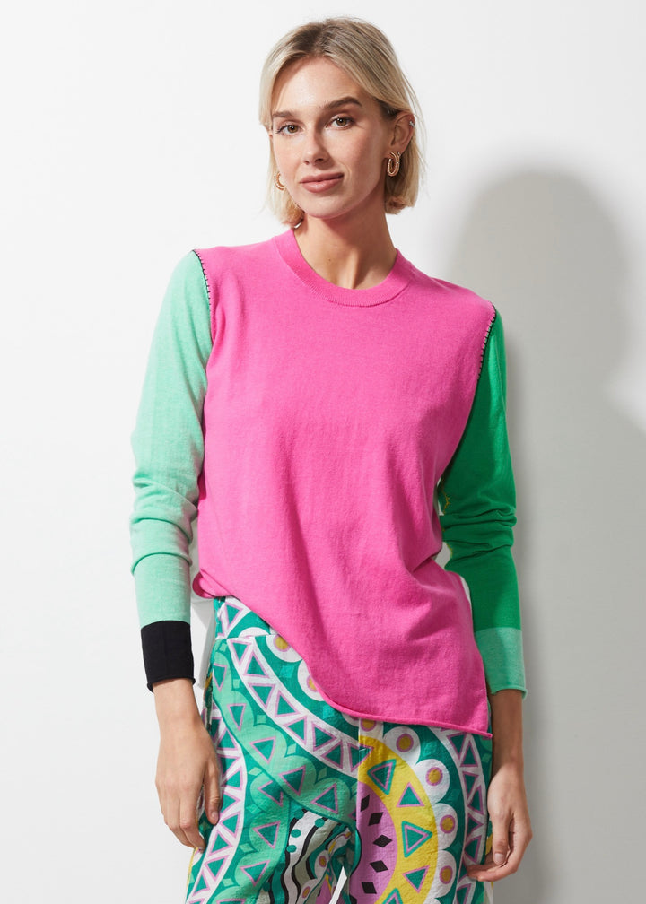 Colour Block Jumper