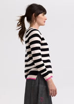 Essential Stripe V Jumper