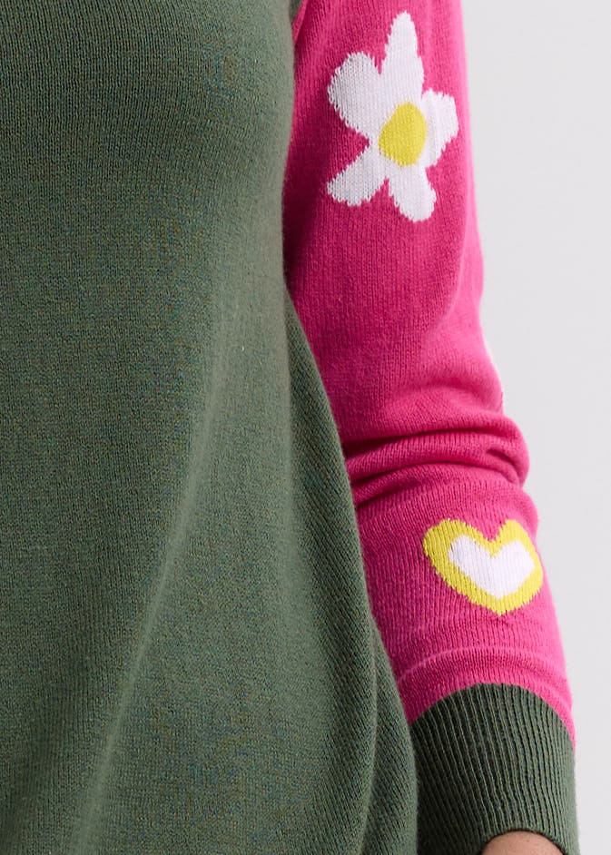 My Happy Jumper- Khaki