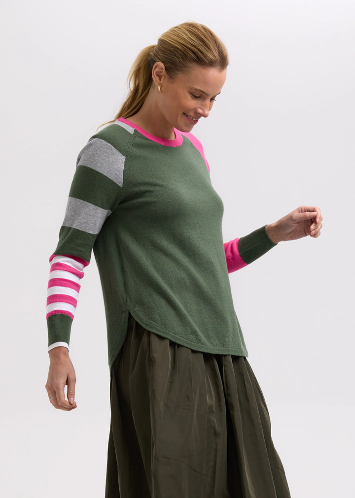 My Happy Jumper- Khaki
