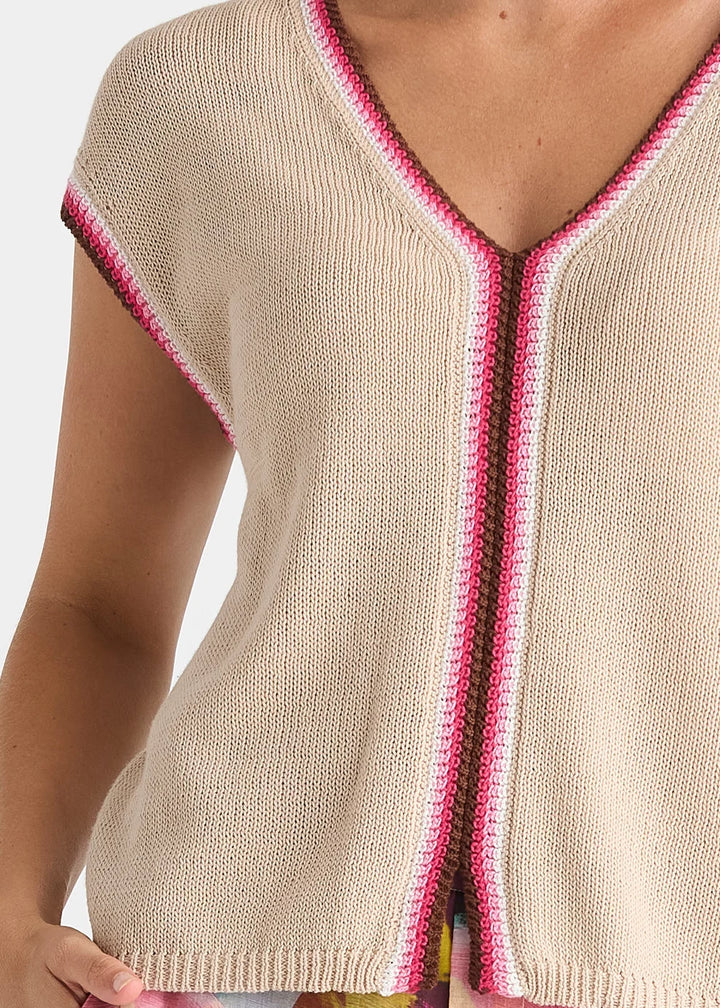 Crochet Trim Tank