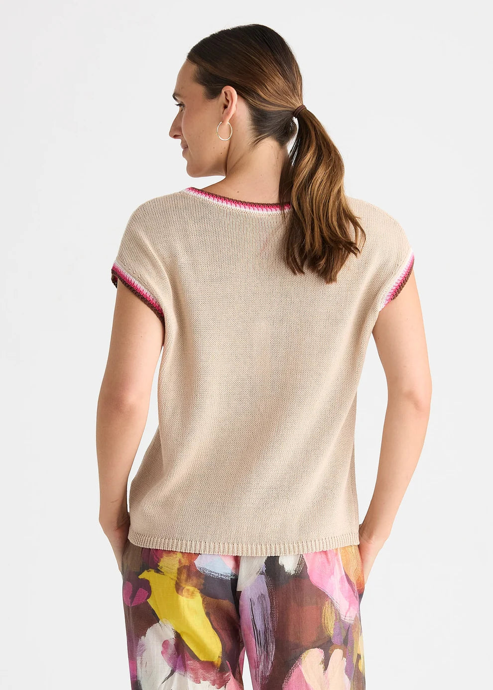 Crochet Trim Tank