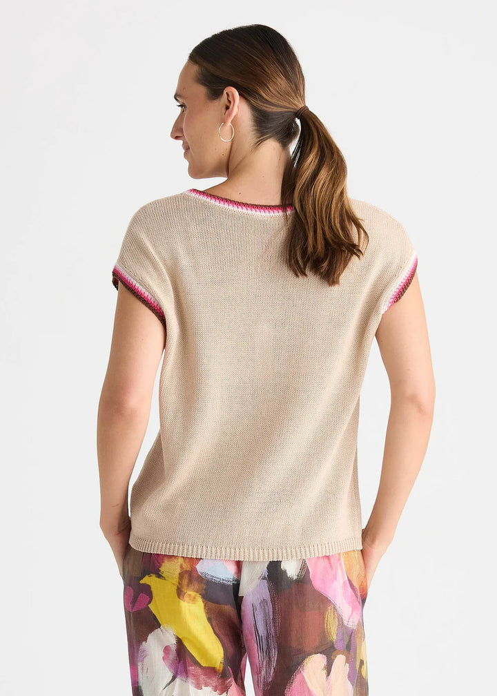 Crochet Trim Tank