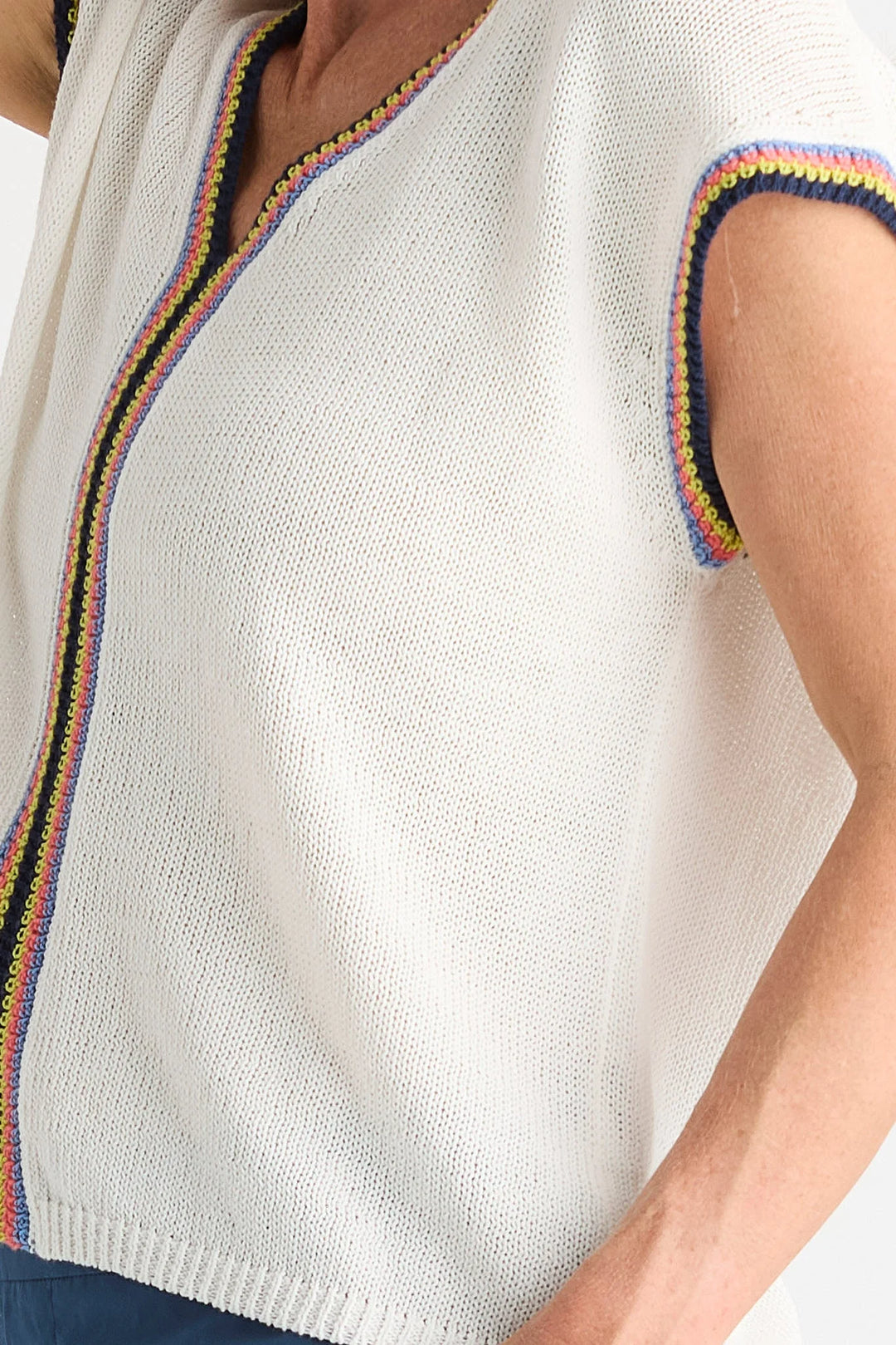 Crochet Trim Tank