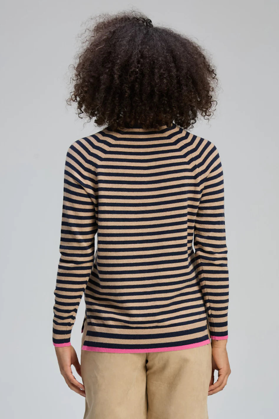 Stripe V Essential Jumper