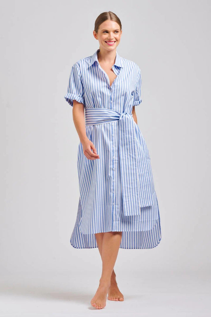 Annie Shirtdress- Stripe