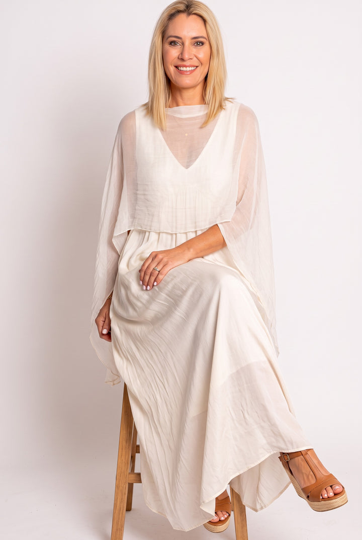 Gina Silk Cape