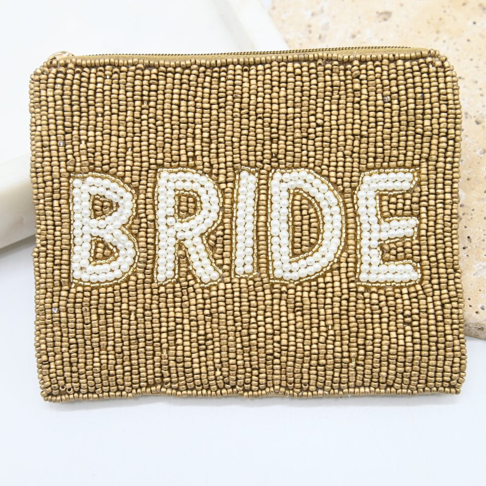 Bride Beaded Pouch