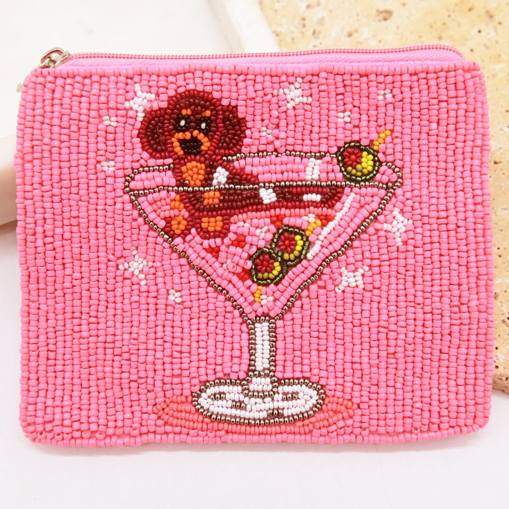 Puptini Beaded Pouch