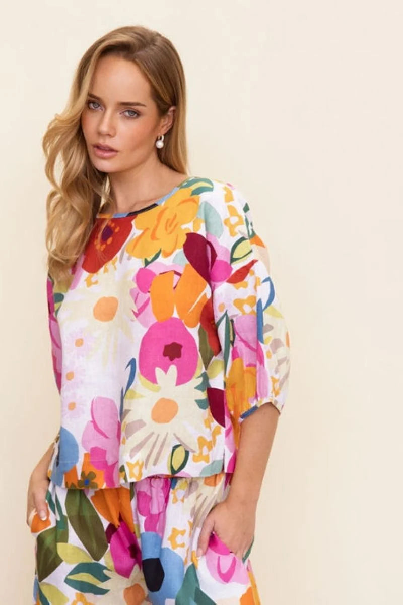 Balloon Sleeve Top
