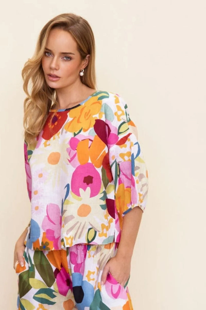 Balloon Sleeve Top