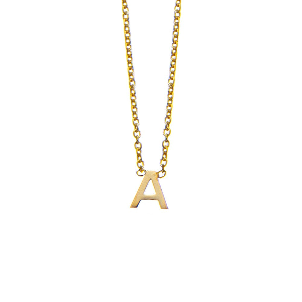 Sterling Silver Initial Pendant