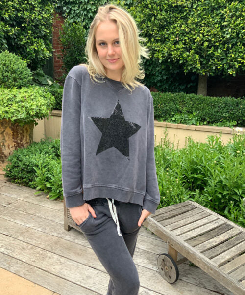 Sequin Star Sweatshirt