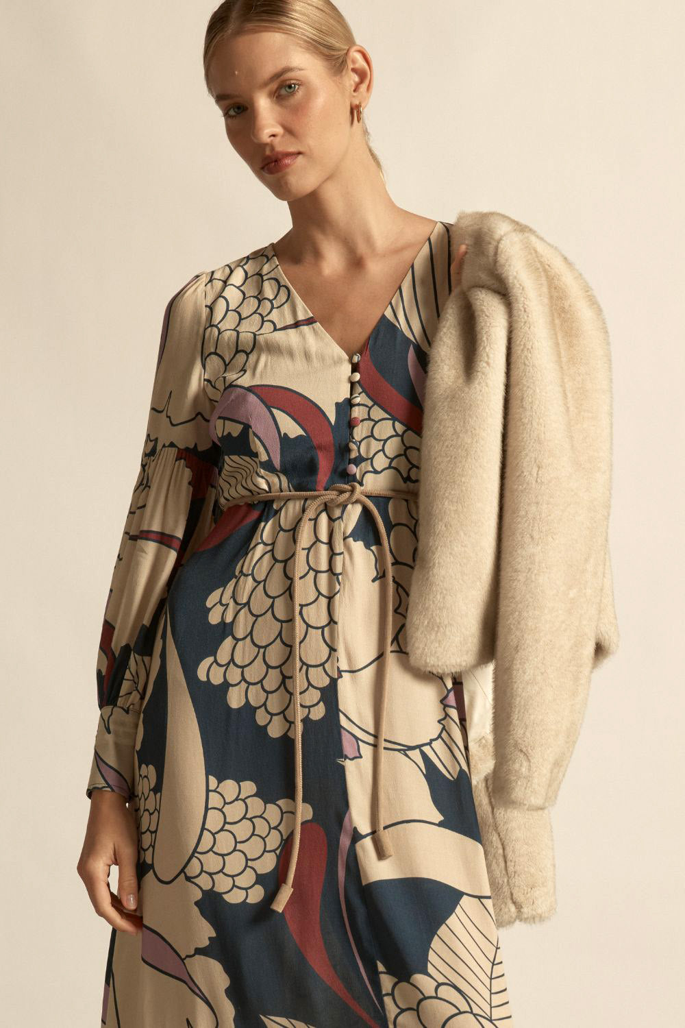 Drift Dress- Petal Reverie