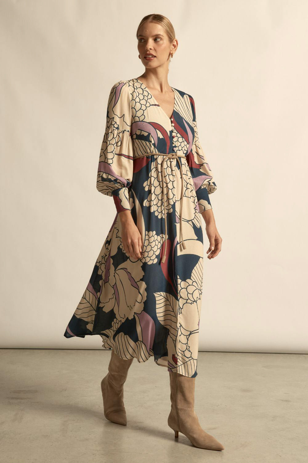 Drift Dress- Petal Reverie