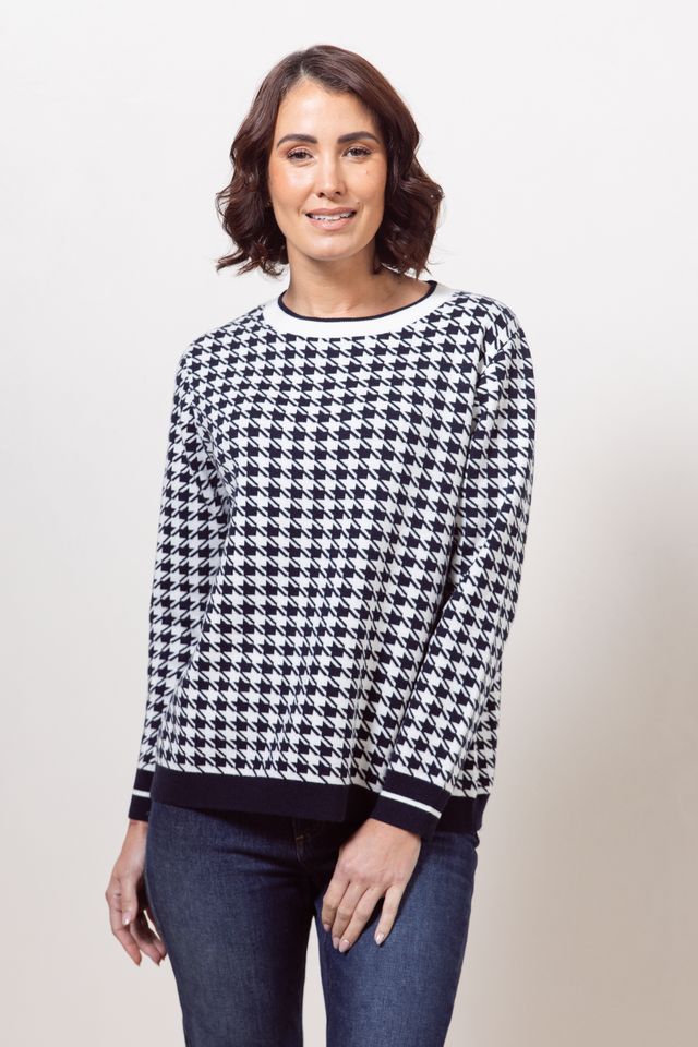 Houndstooth Sweater