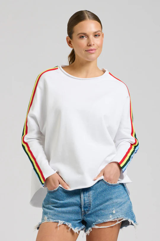 Raw Tape Long Sleeve Sweatshirt