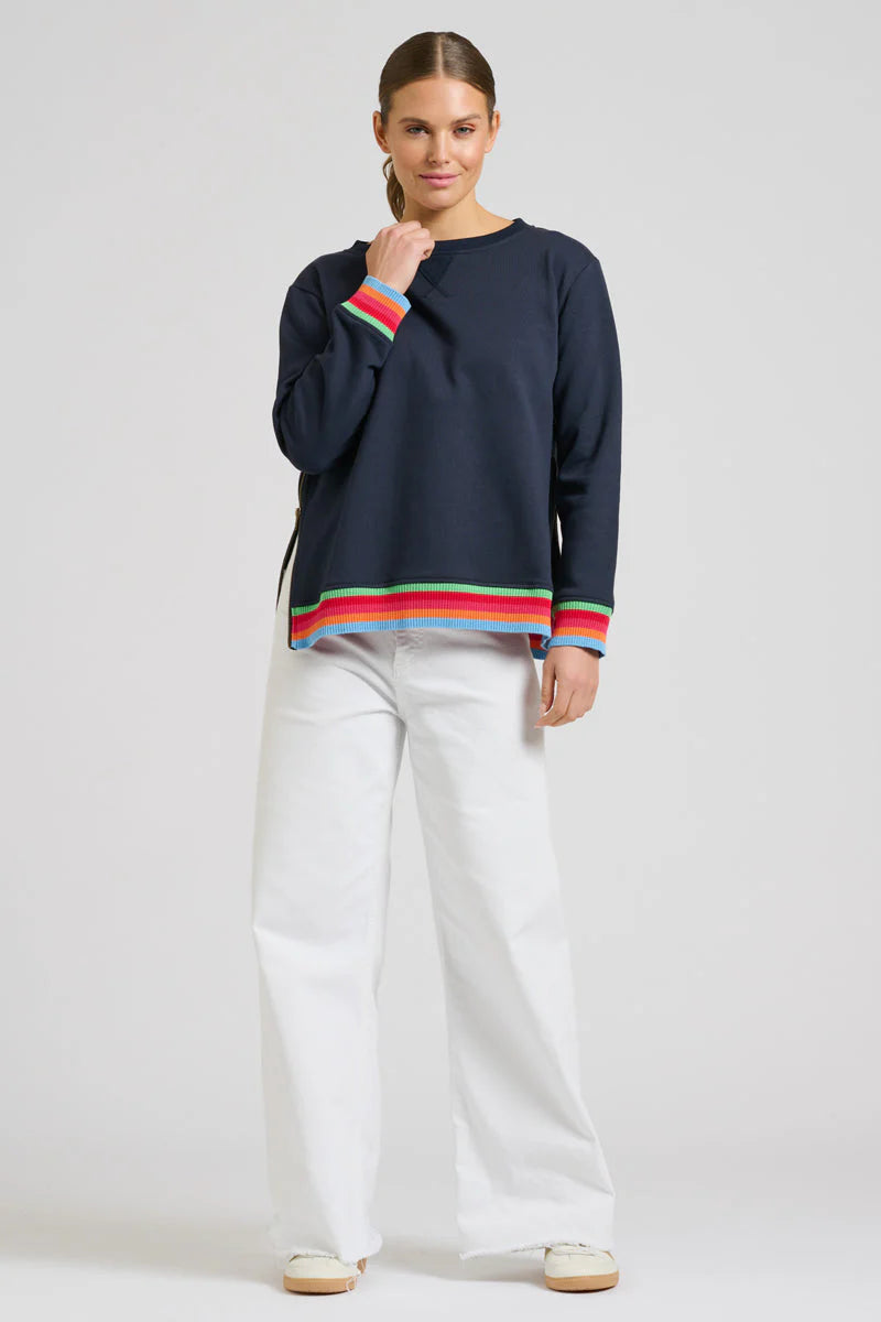 Zipside Classic Cotton Sweatshirt