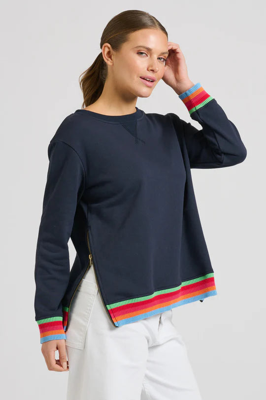 Zipside Classic Cotton Sweatshirt