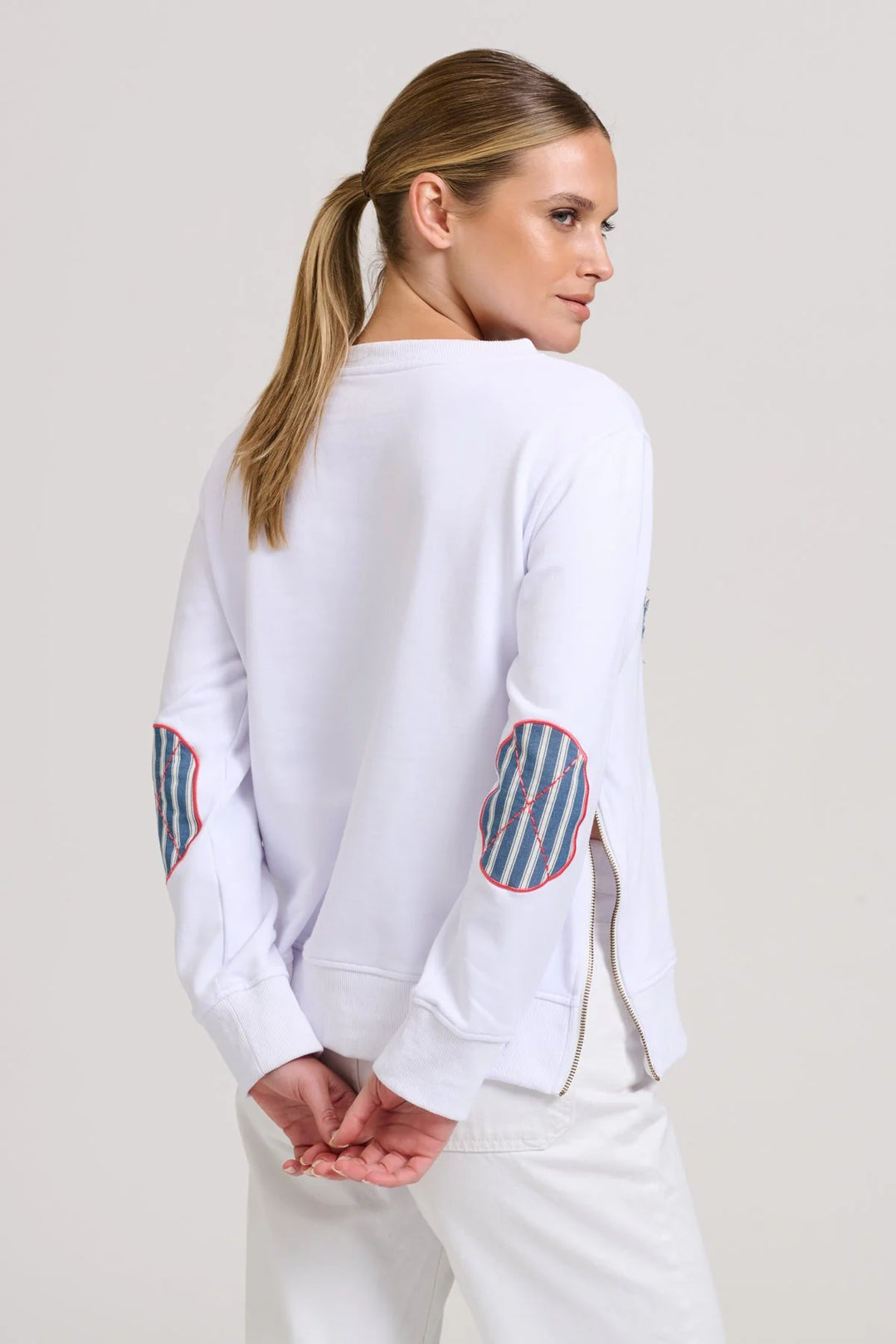 Naval Flag Zipside Sweat