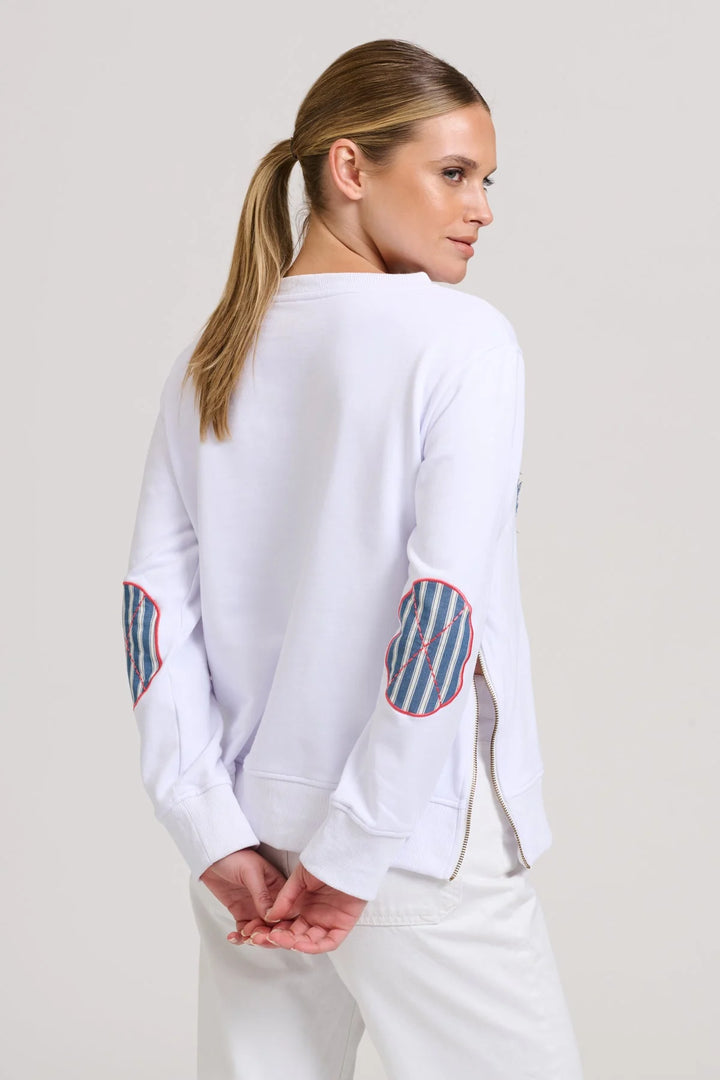 Naval Flag Zipside Sweat