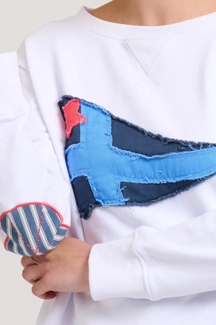 Naval Flag Zipside Sweat