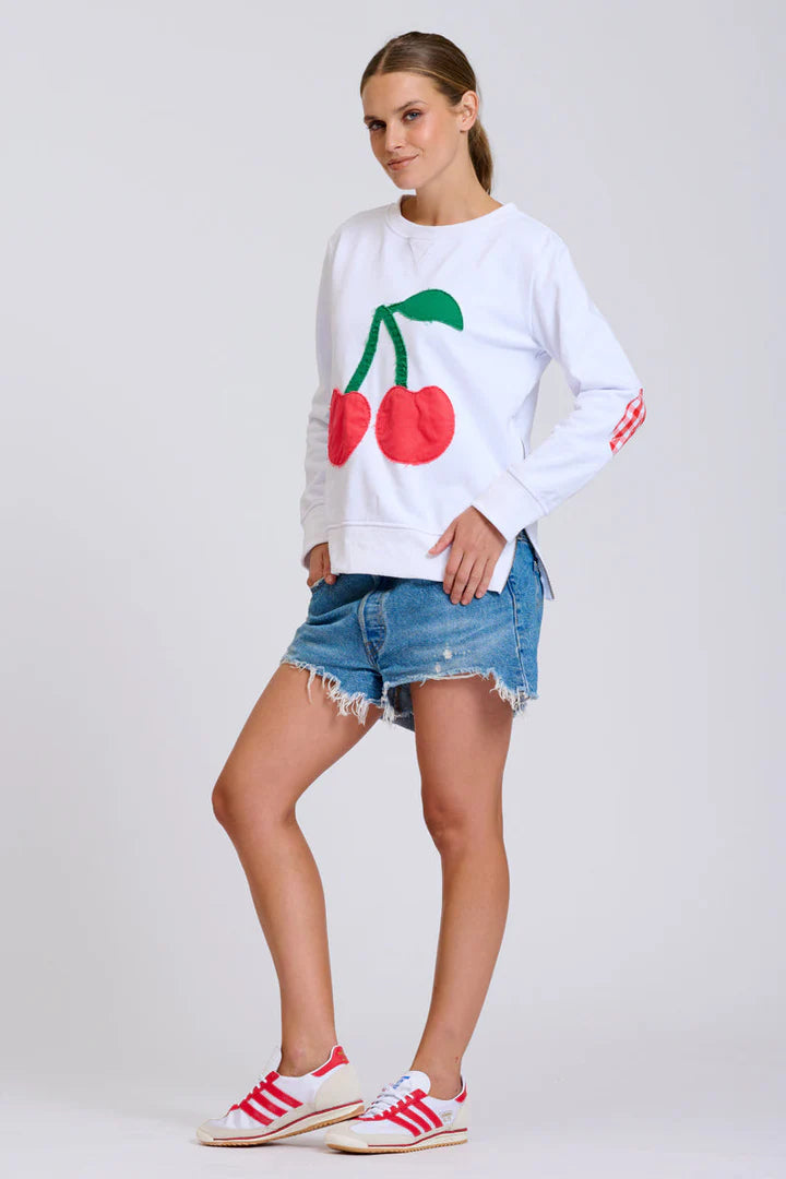 Classic Zipside Sweatshirt  Cherries